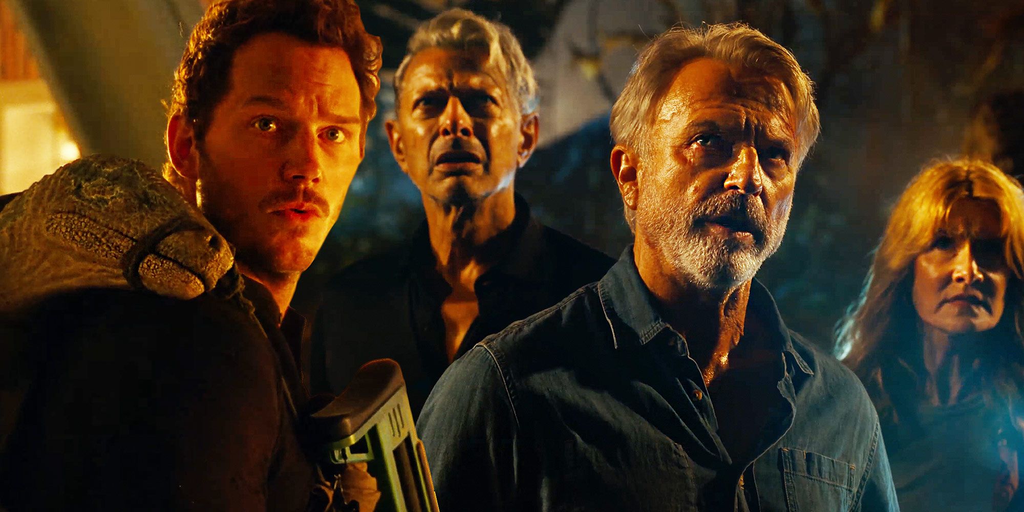 Tráiler de Jurassic World Dominion: el elenco de OG se burla del personaje de Chris Pratt