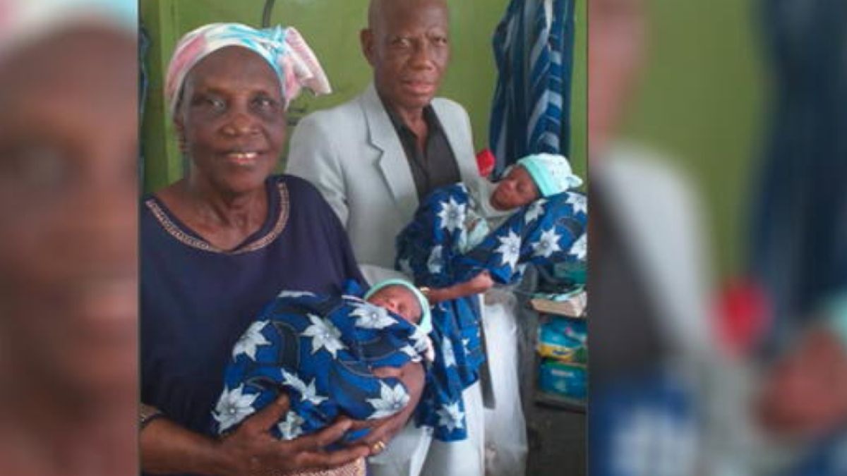 Una mujer da a luz a mellizos con 68 años en Nigeria