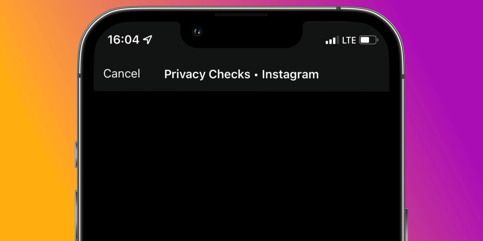 Verificaciones de privacidad de Instagram: cuál es el error y cómo solucionarlo