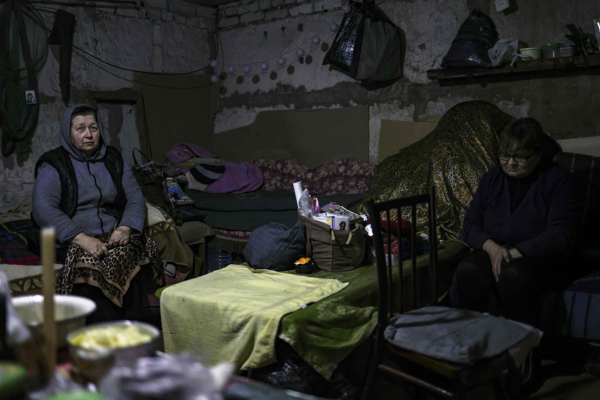 Vídeo | La vida en un búnker: cómo sobreviven los ucranios ocultos bajo tierra