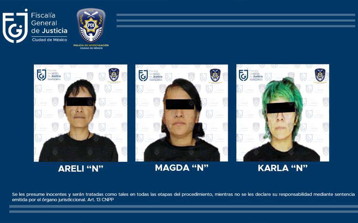 Vinculan a proceso a tres mujeres por la agresión a una automovilista afuera de la CNDH