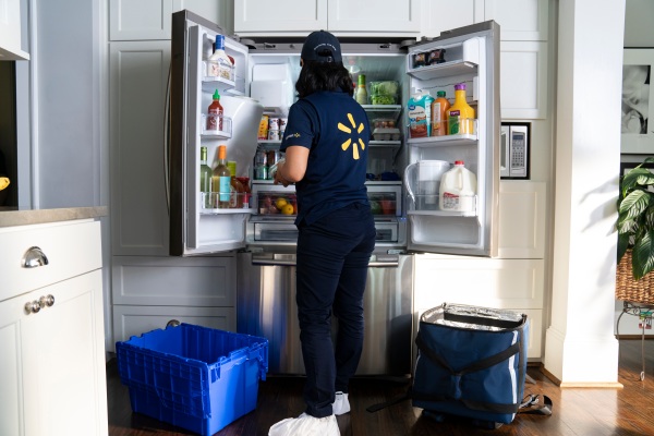 Walmart expandirá la entrega de comestibles InHome a 30 millones de hogares estadounidenses en 2022