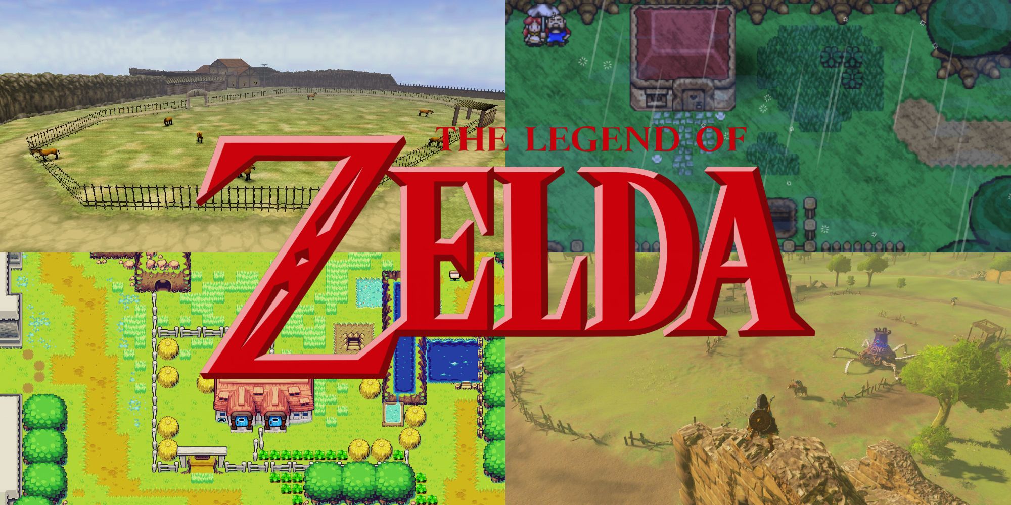 Zelda: cada versión de Lon Lon Ranch y cómo ha cambiado