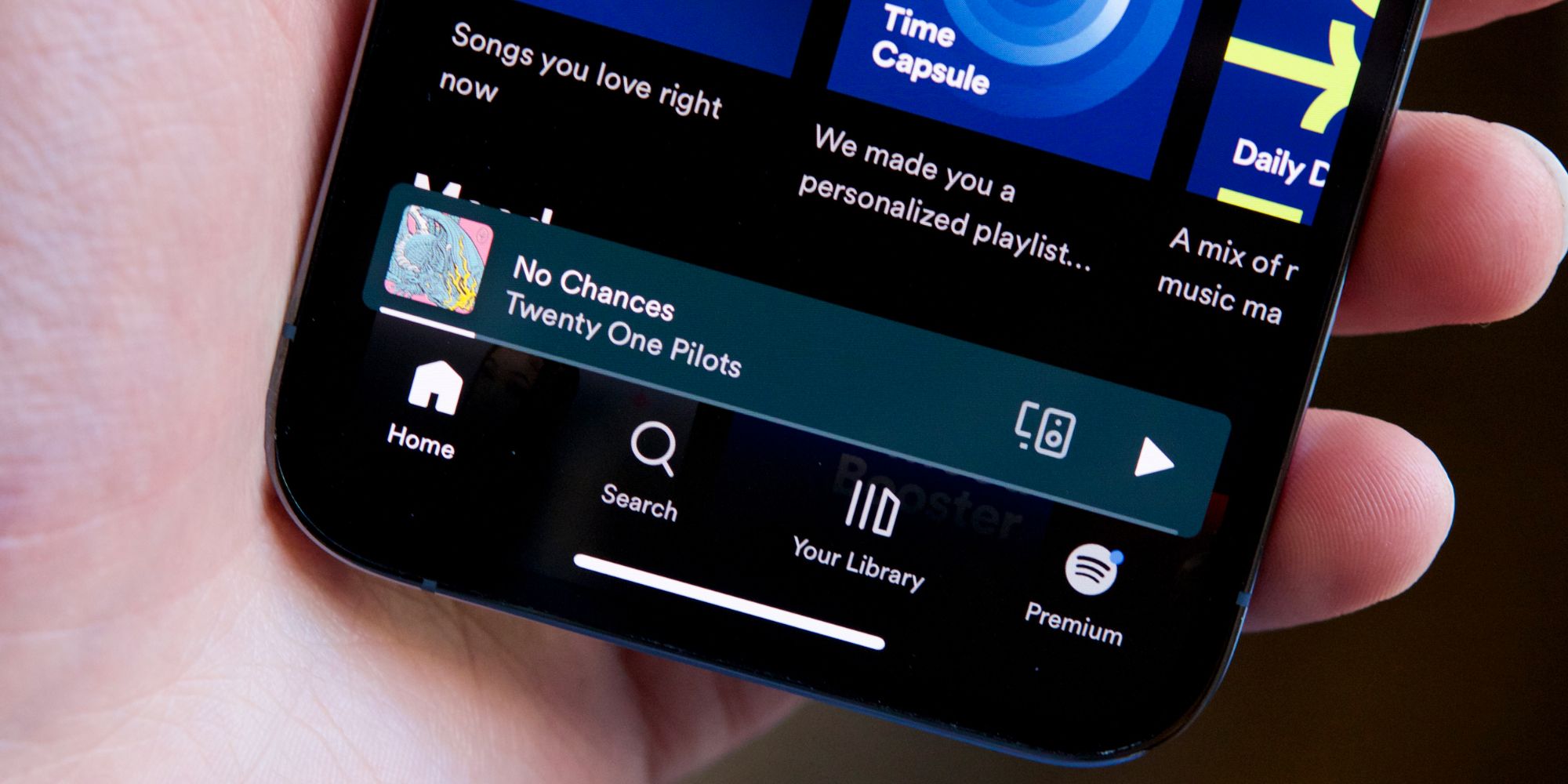 ¿Spotify ahora suena y no se muestra?  Por qué desaparecieron sus controles