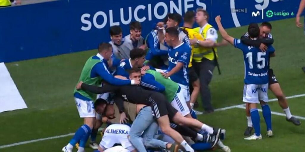 ¡El Oviedo celebró que tenía plaza para el 'playoff' por confusión!