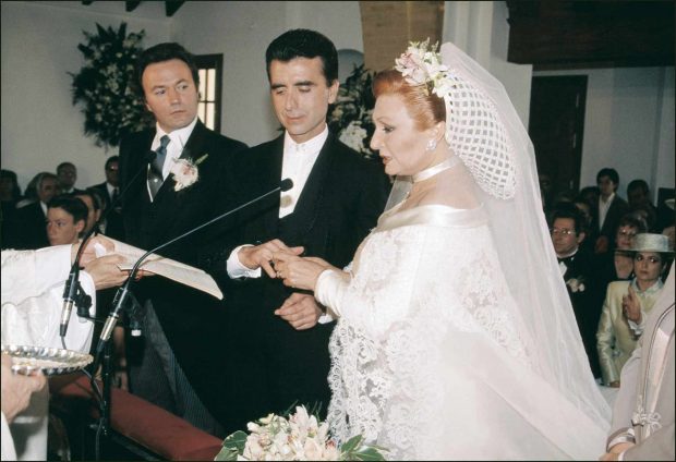 Rocío Jurado y José Ortega Cano en su boda / Gtres