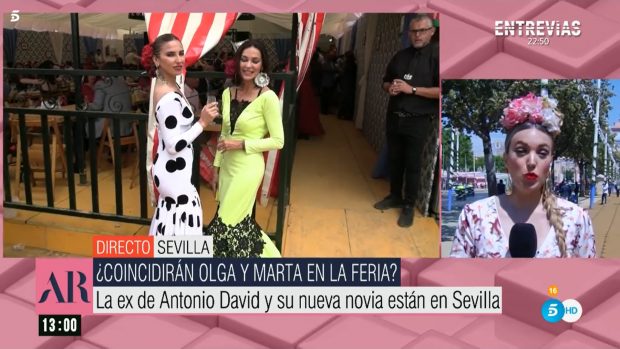 Marta Riesco en Sevilla / Telecinco