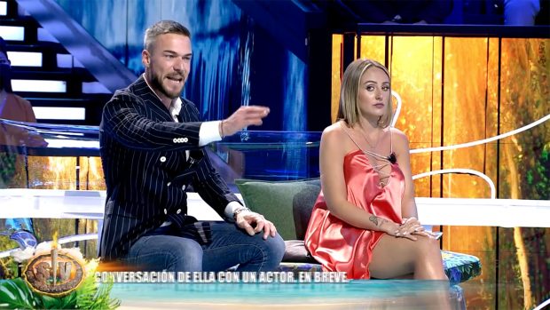 Rocío Flores y Tony Spina en 'Supervivientes' / Telecinco