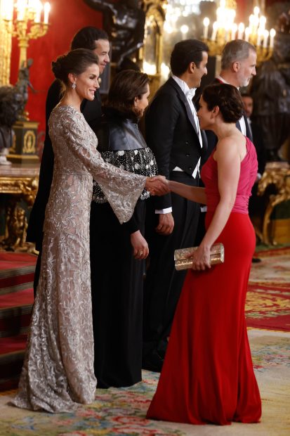 Isabel Díaz Ayuso y la Reina Letizia en el Palacio Real / Gtres