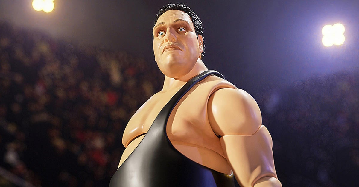 Super7’s Andre the Giant (Wrestling Gear) Ultimates figura para pre-pedido