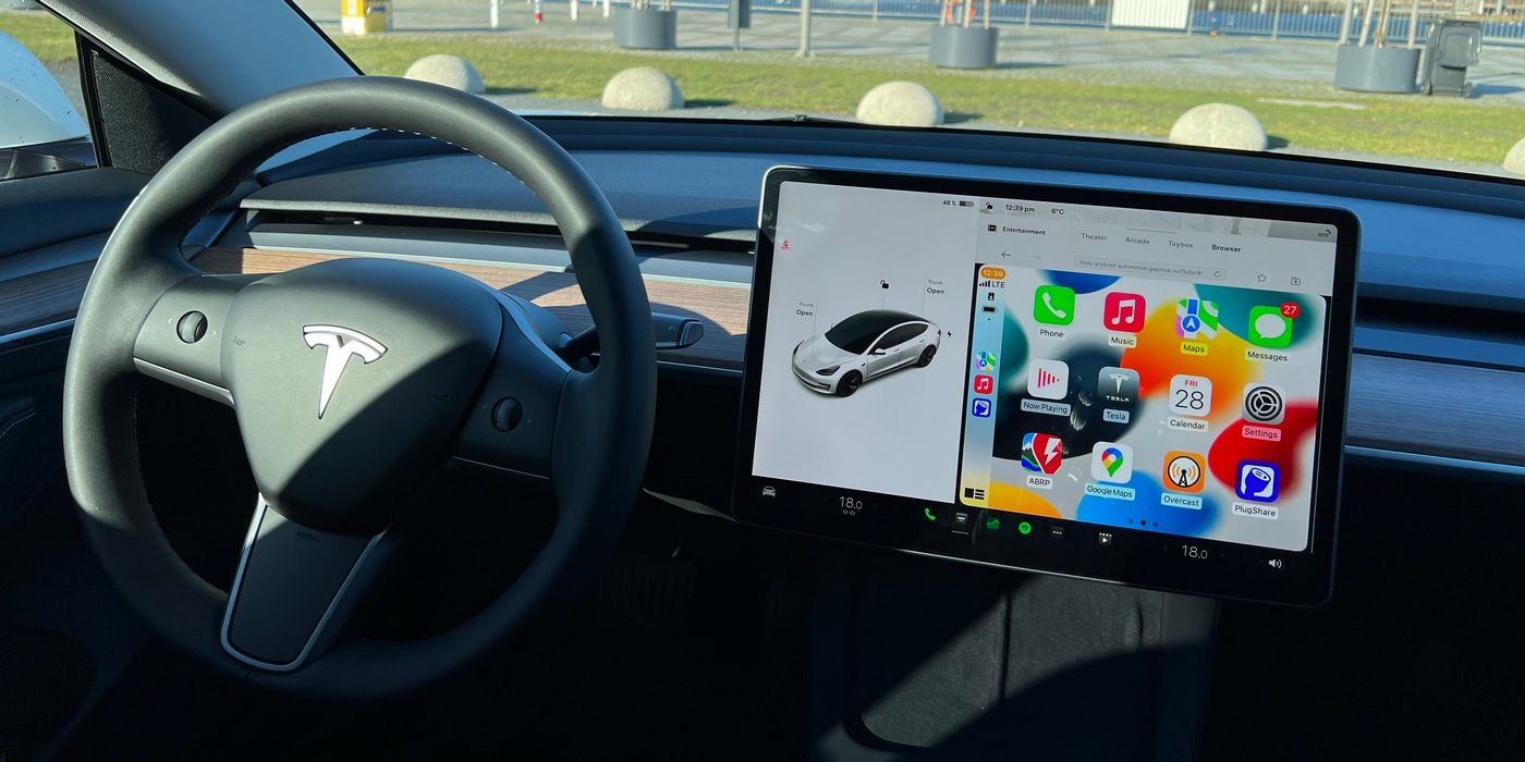 Ahora hay un truco para obtener Apple CarPlay y Android Auto en su Tesla