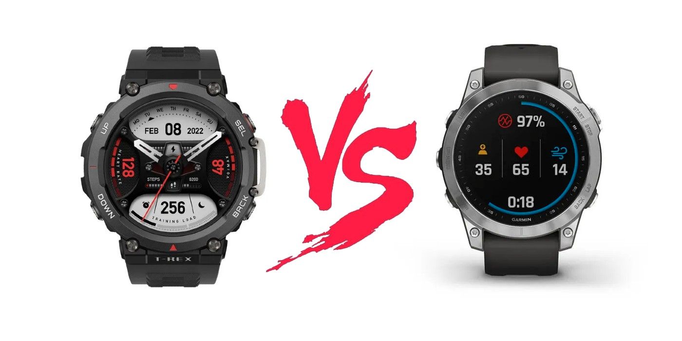 Amazfit T-Rex 2 vs.  Garmin Fenix ​​7: ¿Qué reloj inteligente resistente es mejor?