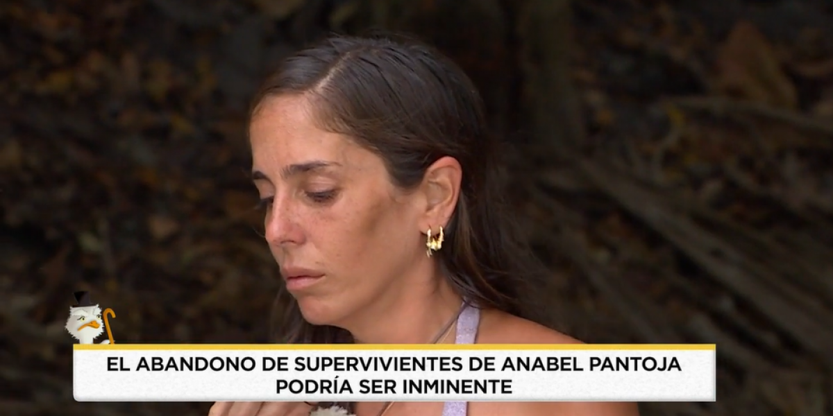 Anabel Pantoja, con el corazón dividido, podría abandonar 'Supervivientes 2022'