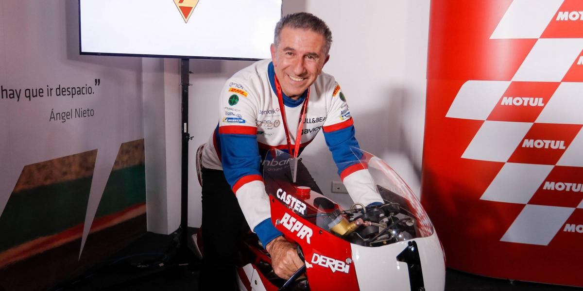 Aspar cumple 40 años en el Mundial de Motociclismo