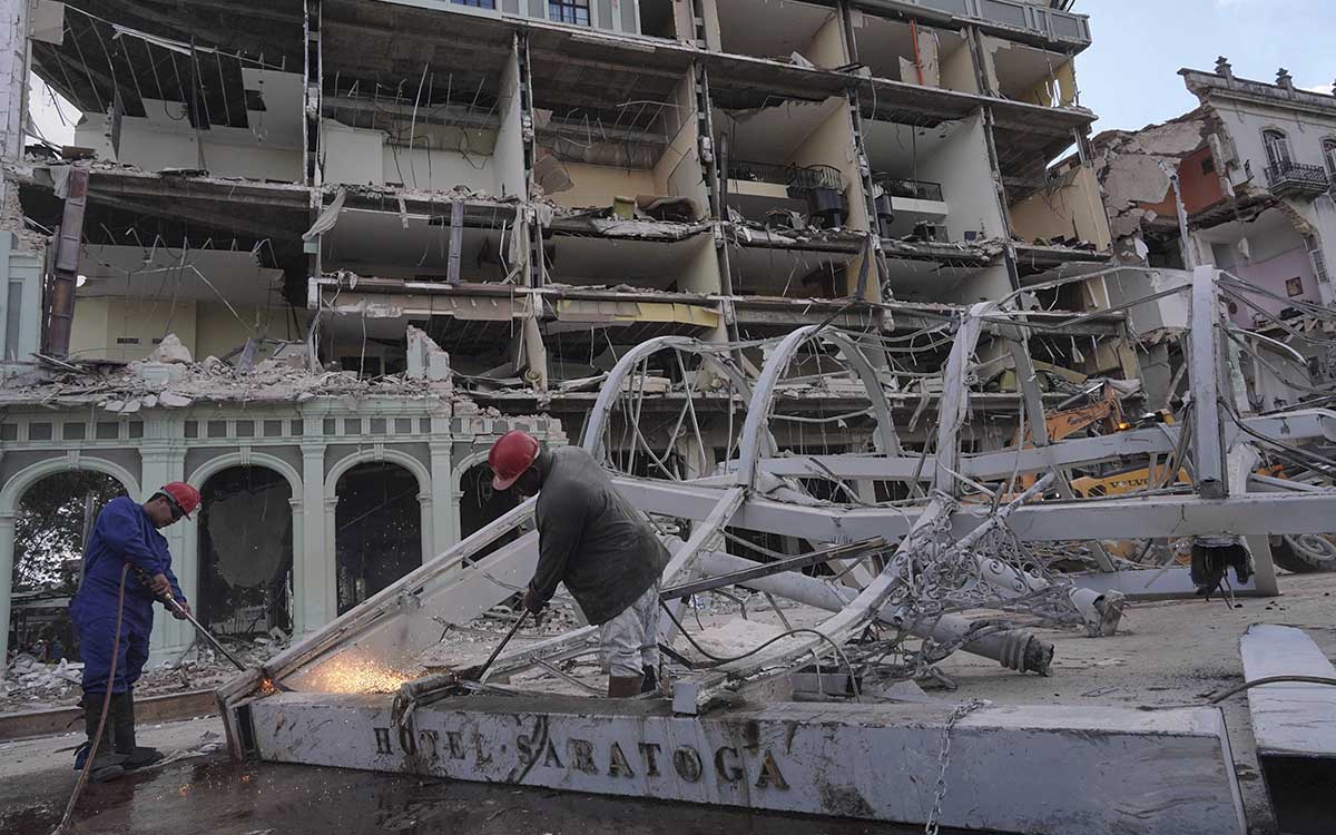 Aumentan a 27 los fallecidos y a 81 los heridos por la explosión en el Hotel Saratoga de La Habana