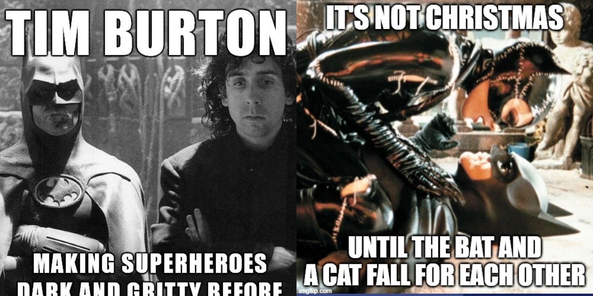 Batman: 10 memes que resumen a la perfección las películas de Tim Burton