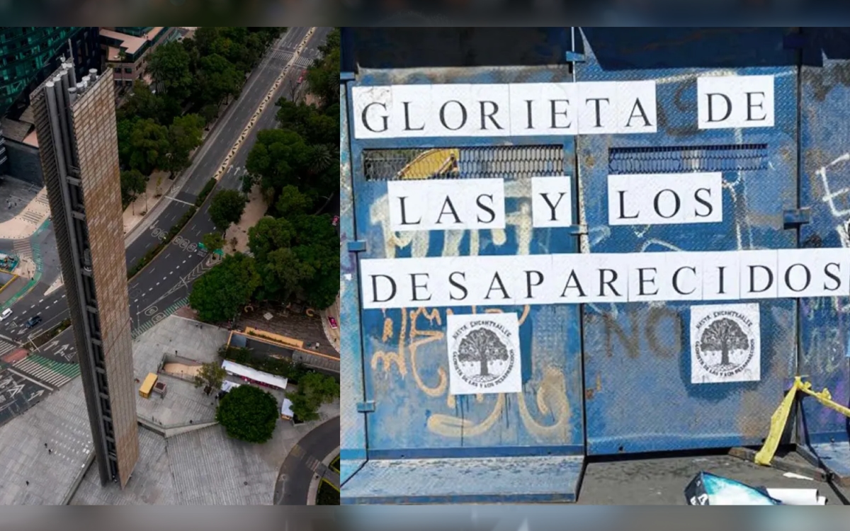 Batres sugiere que Estela de Luz sea un memorial para desaparecidos y víctimas de feminicidios