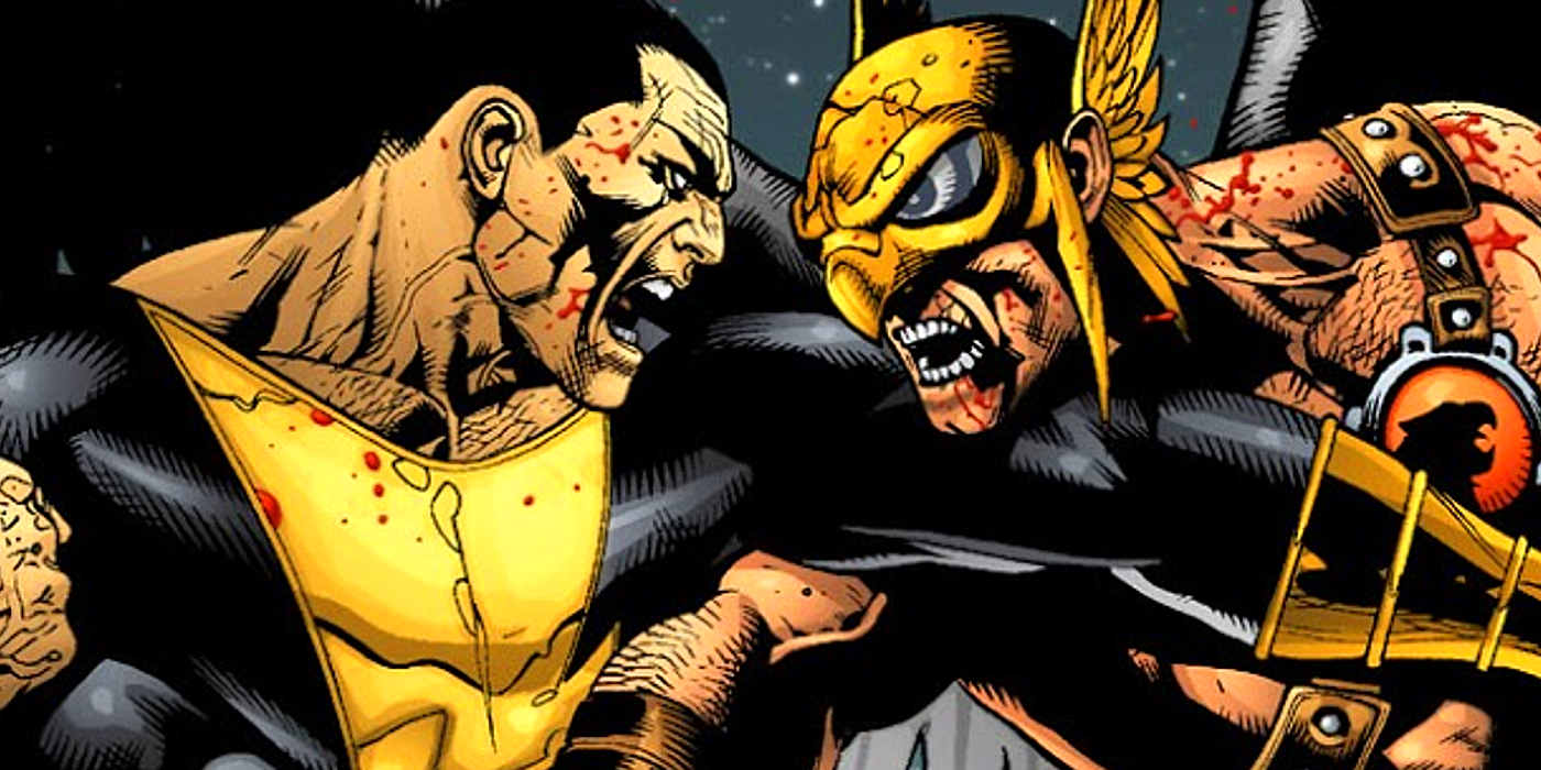 Black Adam vs Hawkman liquidó al héroe más brutal de DC para siempre