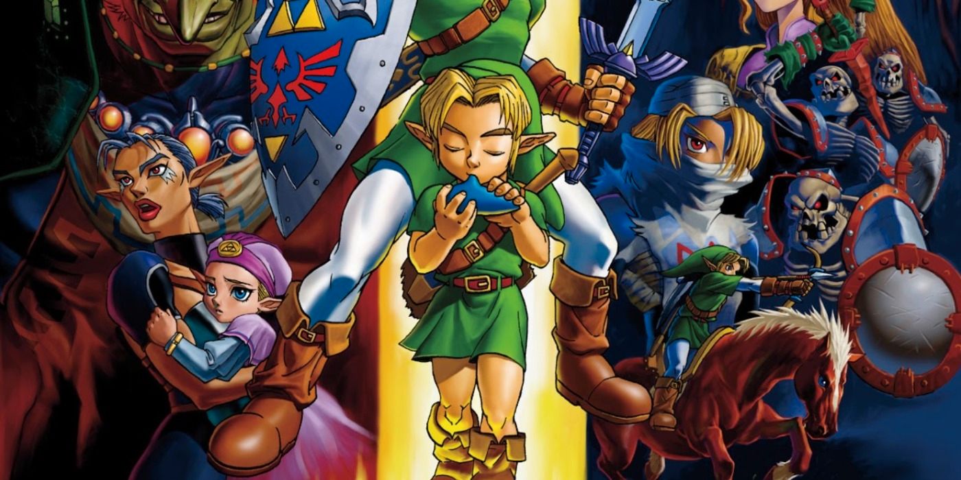 Cada juego de Zelda en el que recopilas el título del juego como un artículo
