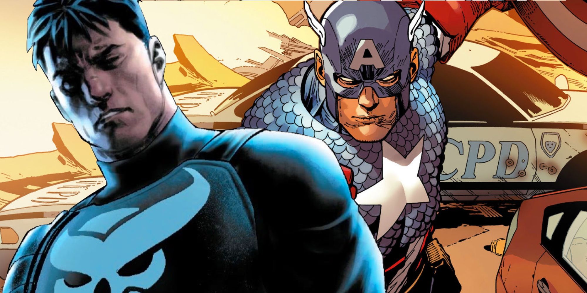 Capitán América y Punisher obtienen una nueva y poderosa conexión