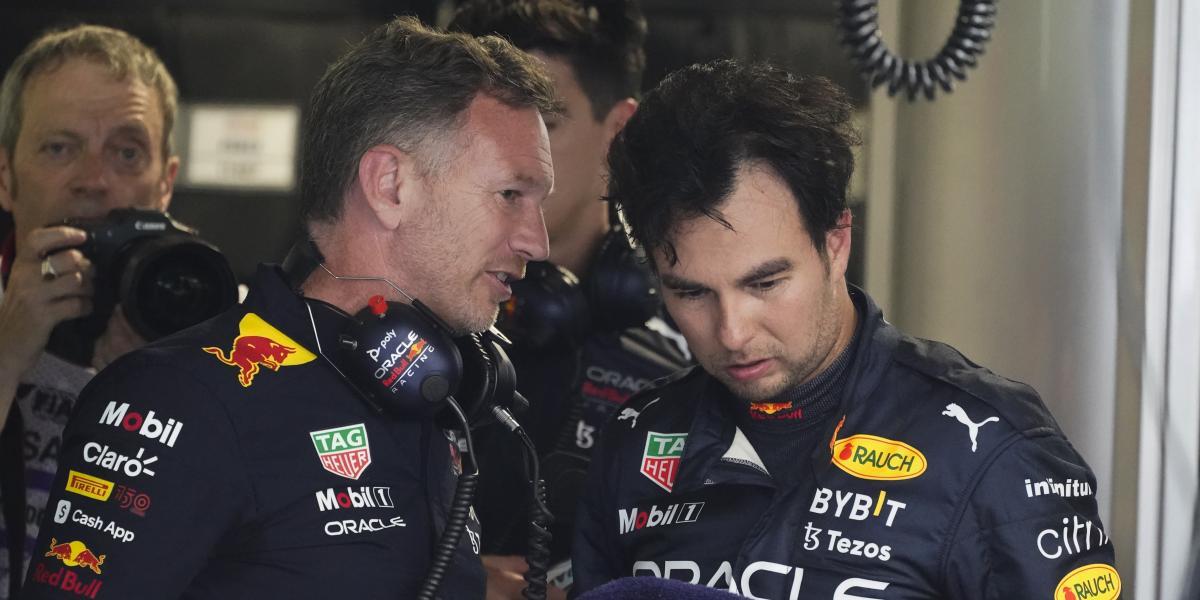 Checo Pérez lamenta la falta de potencia de su Red Bull para adelantar a Sainz
