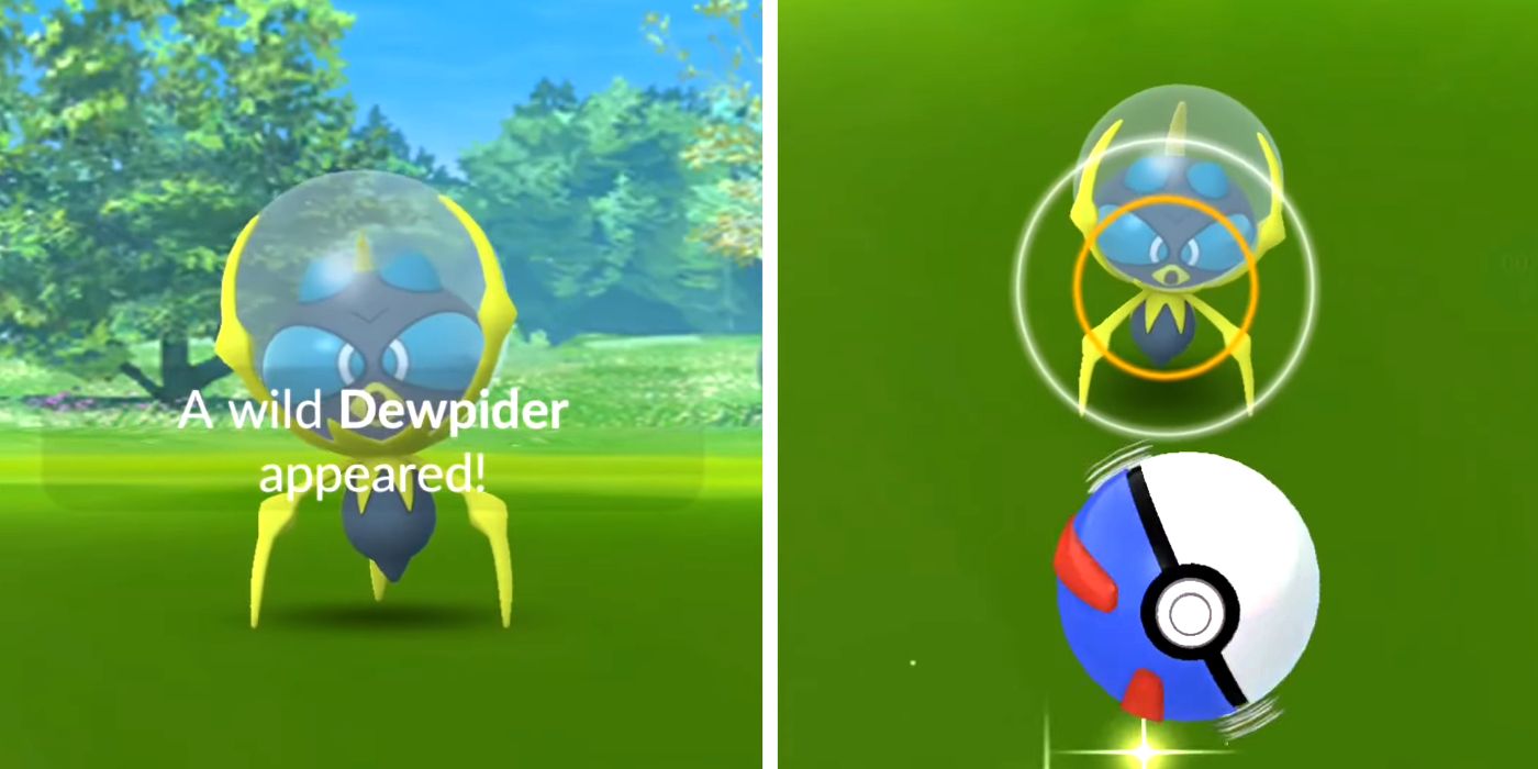 Cómo atrapar a Dewpider en Pokémon GO