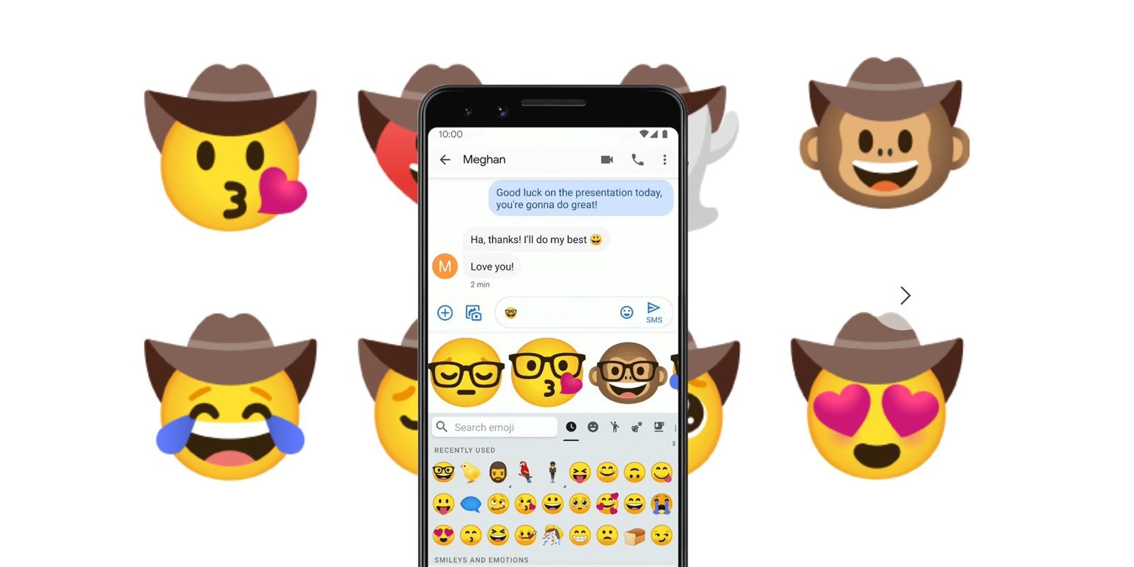 Cómo combinar emojis en nuevas pegatinas en Android