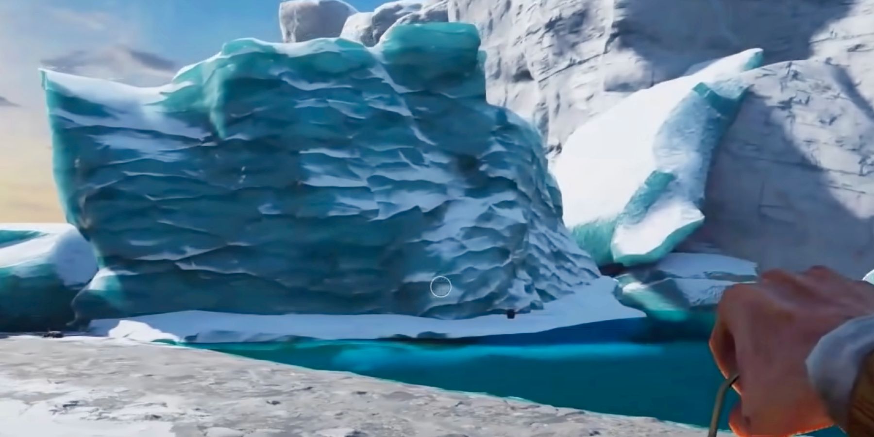Cómo destruir icebergs fácilmente en Dread Hunger
