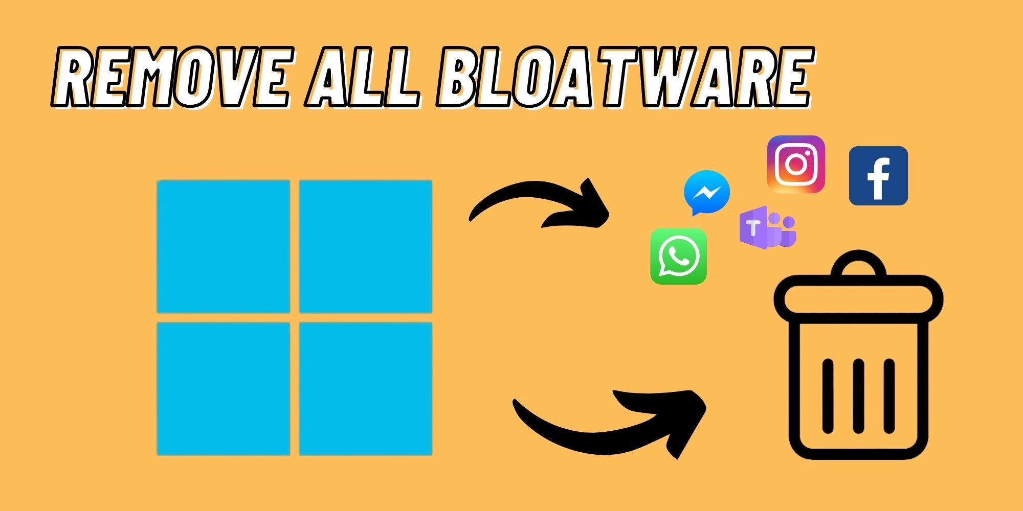 Cómo eliminar Bloatware de su PC con Windows 11