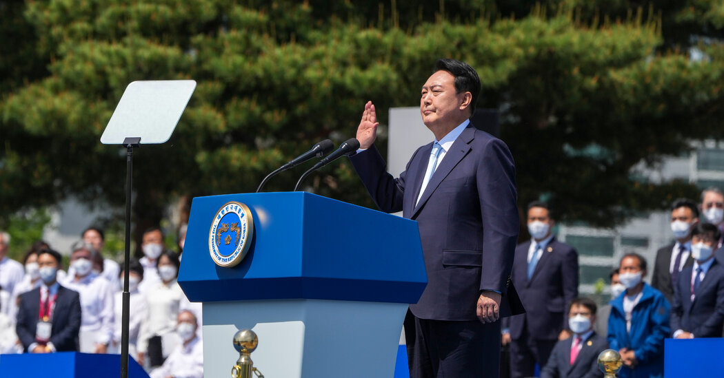 Corea del Sur inaugura a Yoon Suk-yeol como presidente