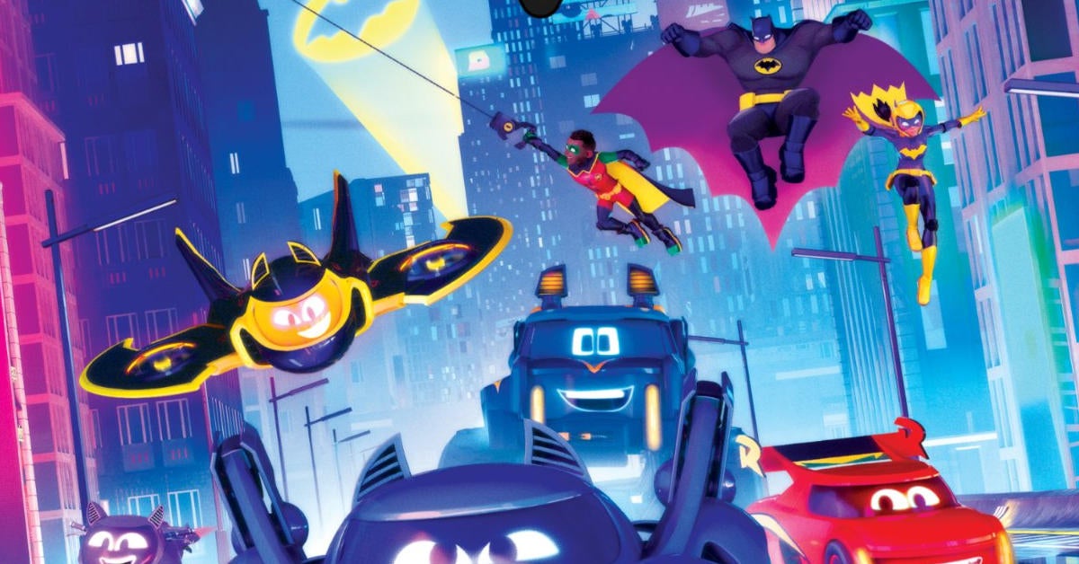 DC lanza póster para la serie animada Batwheels
