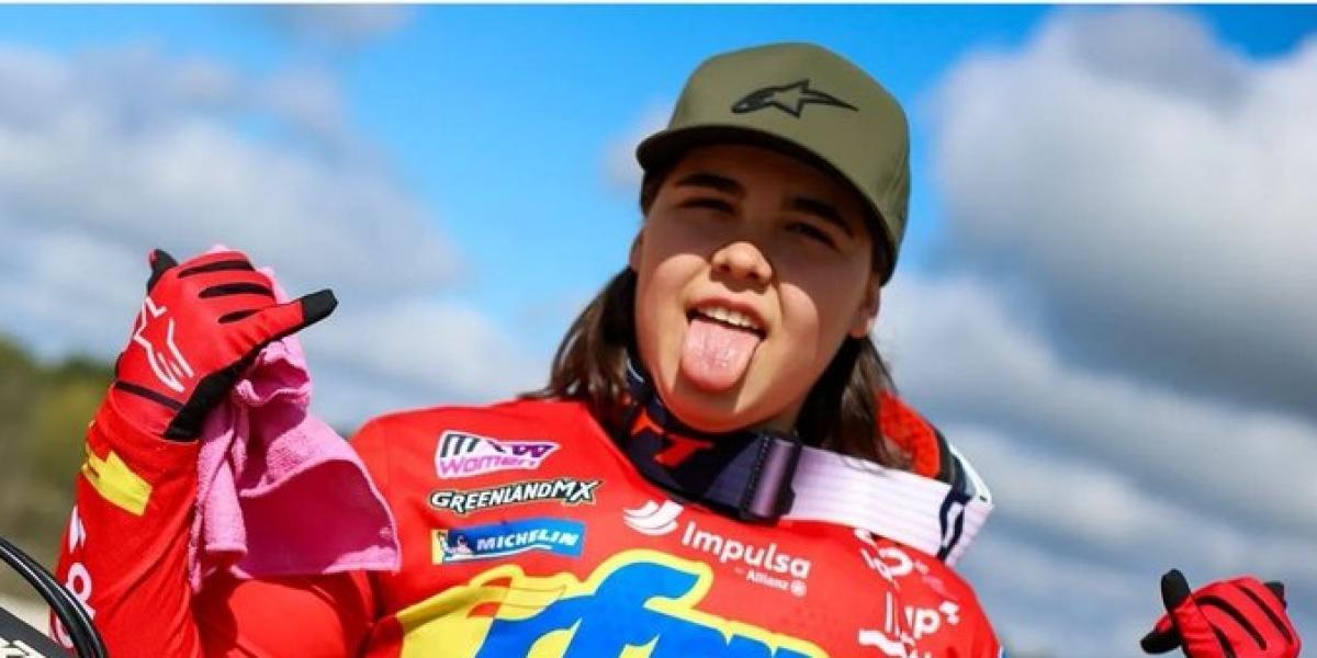 Daniela Guillén hace historia con 'pole' y podio a sus 16 años