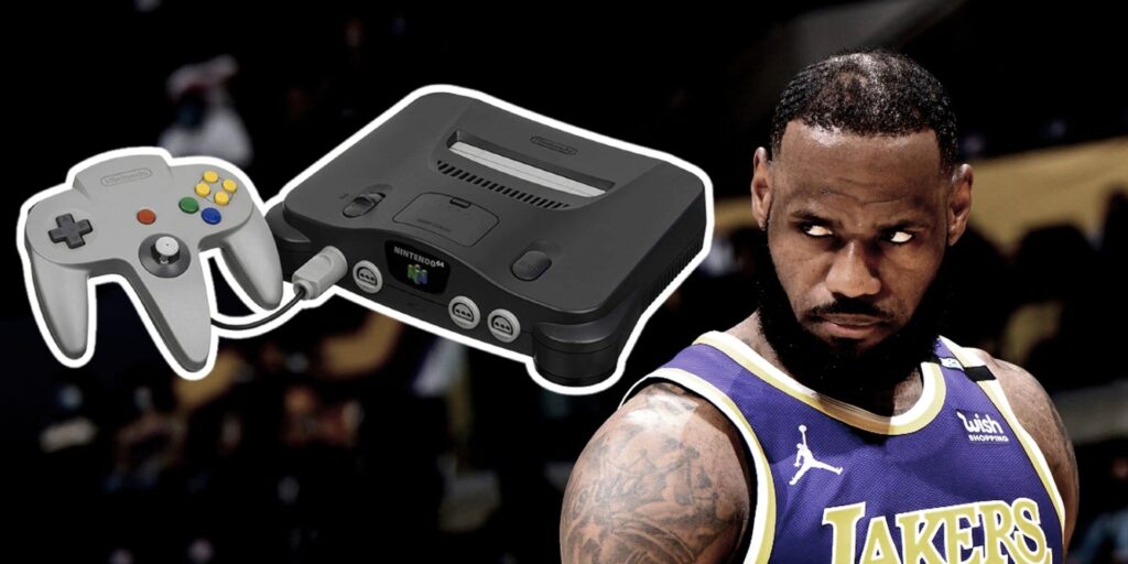 Debate entre N64 y GameCube resuelto por LeBron James