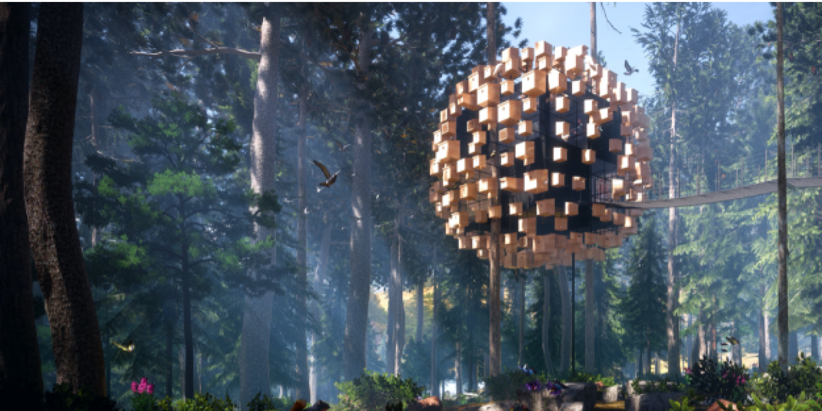 Descubre el 'Treehotel' y sus espectaculares habitaciones colgantes