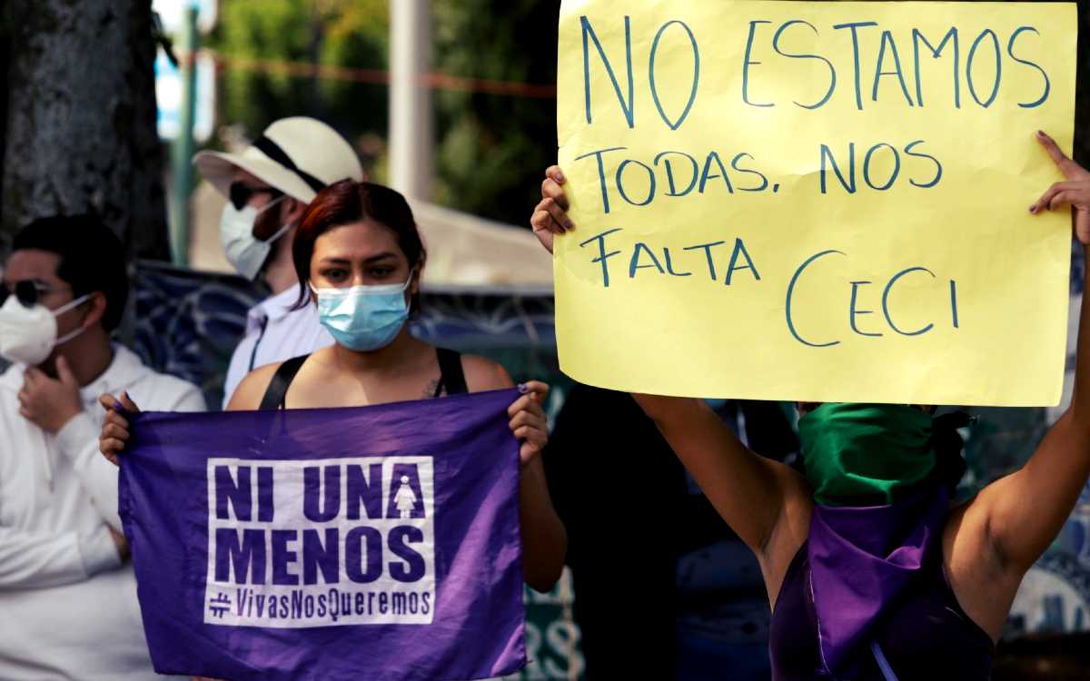 Desplegado: Más de 2,000 mujeres exigen justicia para Cecilia Monzón