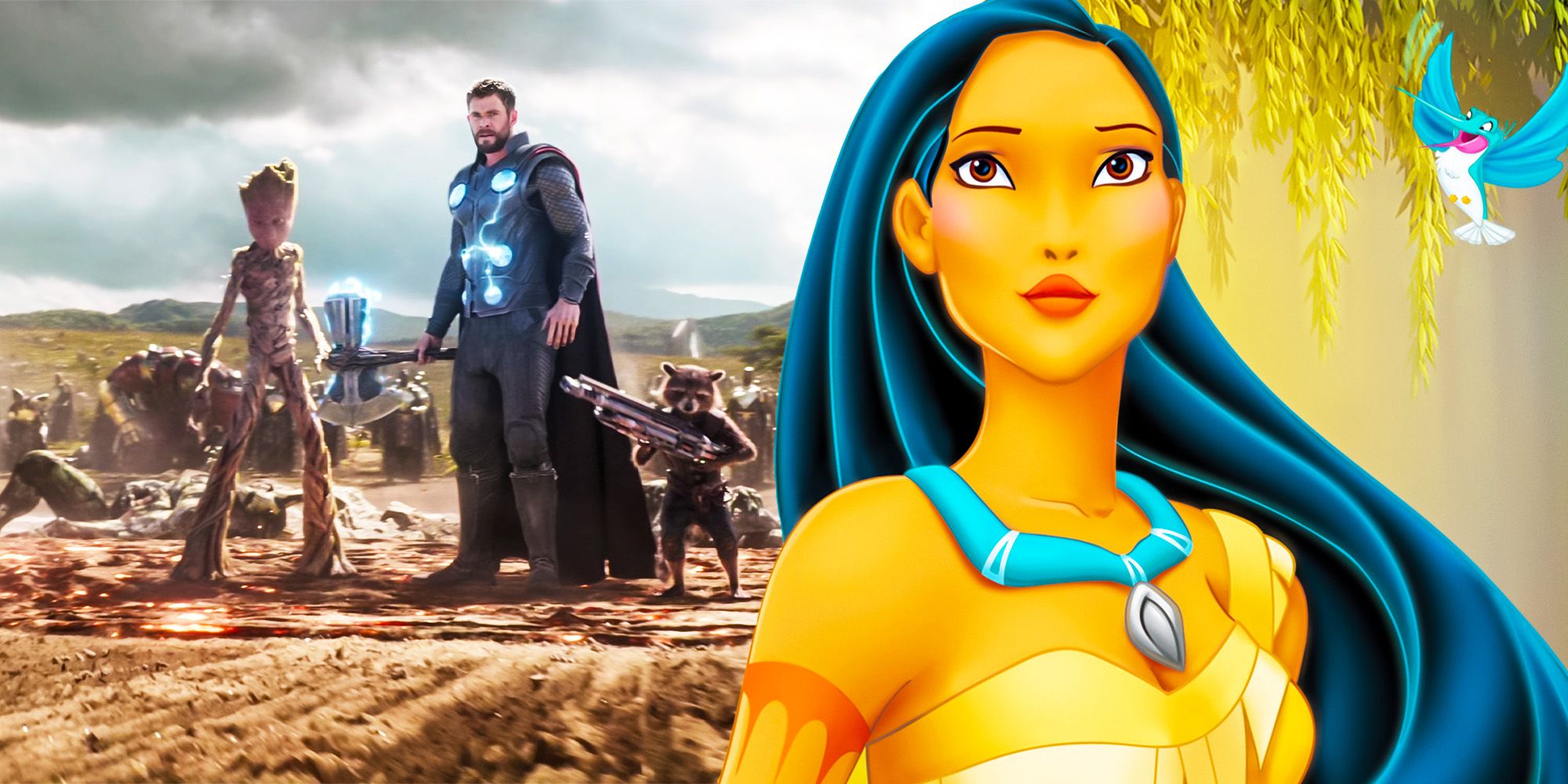 Detalle oculto de Avengers Infinity War convierte a Thor en una princesa de Disney