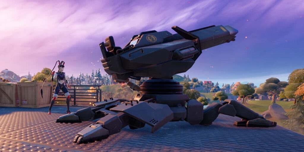 Dónde encontrar torretas en Fortnite