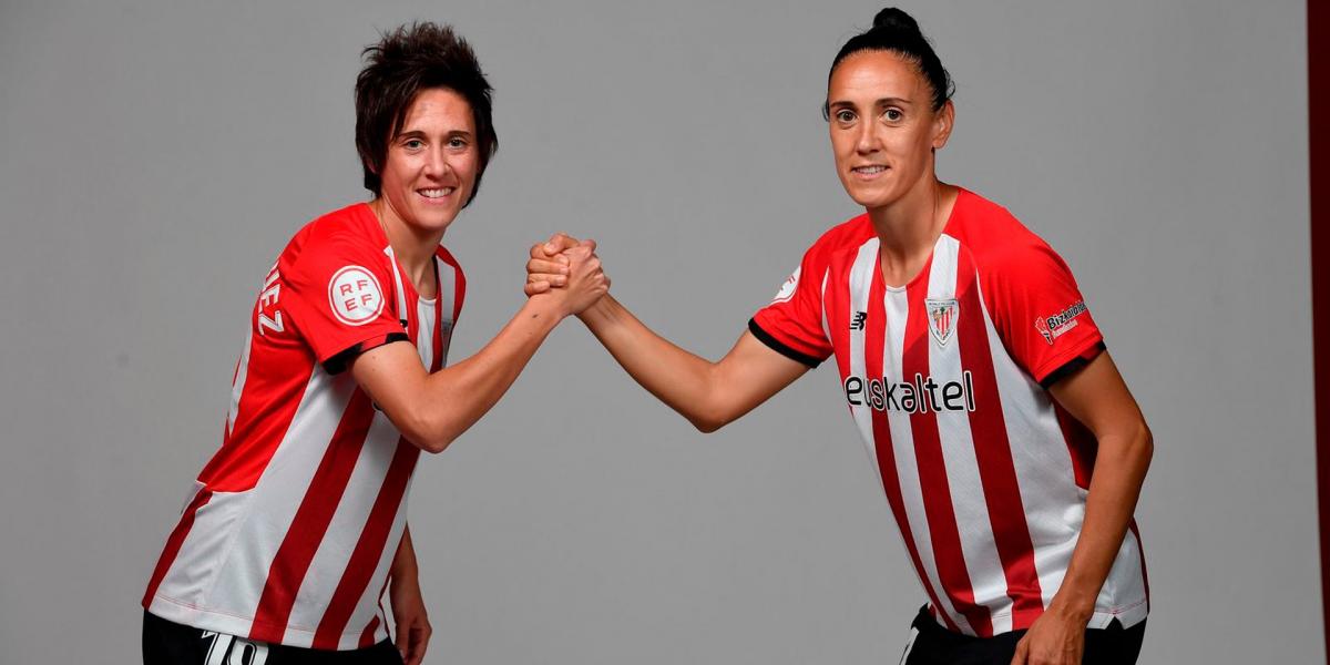 Dos históricas jugadoras del Athletic cuelgan hoy las botas