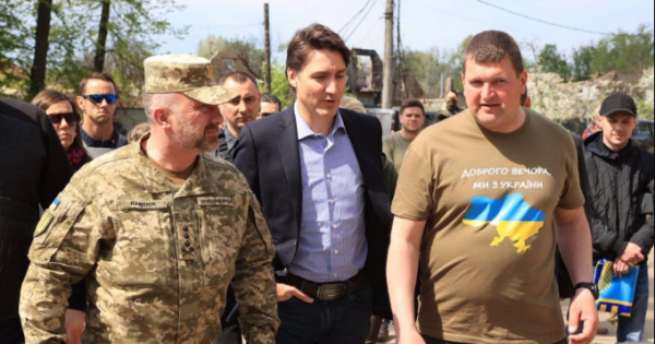 Dos visitas inesperadas a Ucrania: Justin Trudeau y la primera dama de Estados Unidos