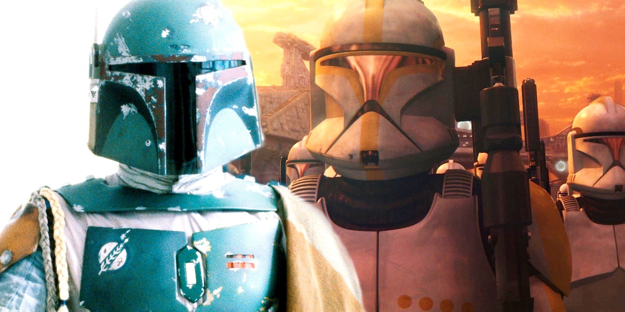 Ejecutivo de Star Wars explica cómo la armadura de Boba Fett influyó en los soldados clon