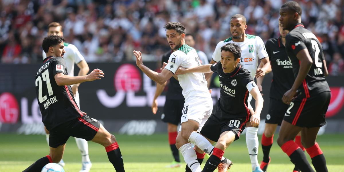 El Eintracht no pasa del empate ante el Gladbach