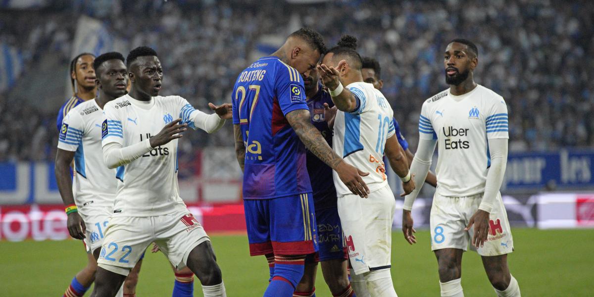 El Lyon golea al Marsella, cuya segunda plaza peligra