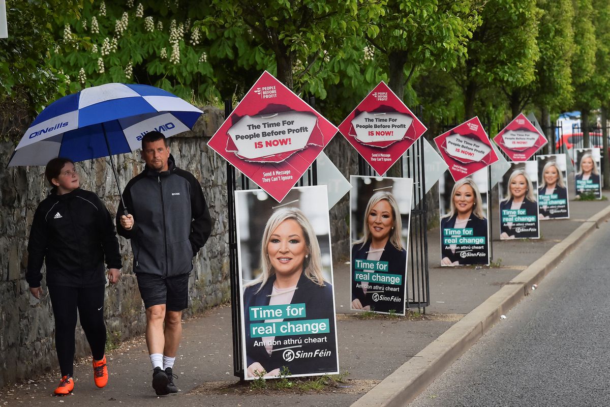 El Sinn Féin se acerca a la victoria electoral en Irlanda del Norte por primera vez en más de 100 años