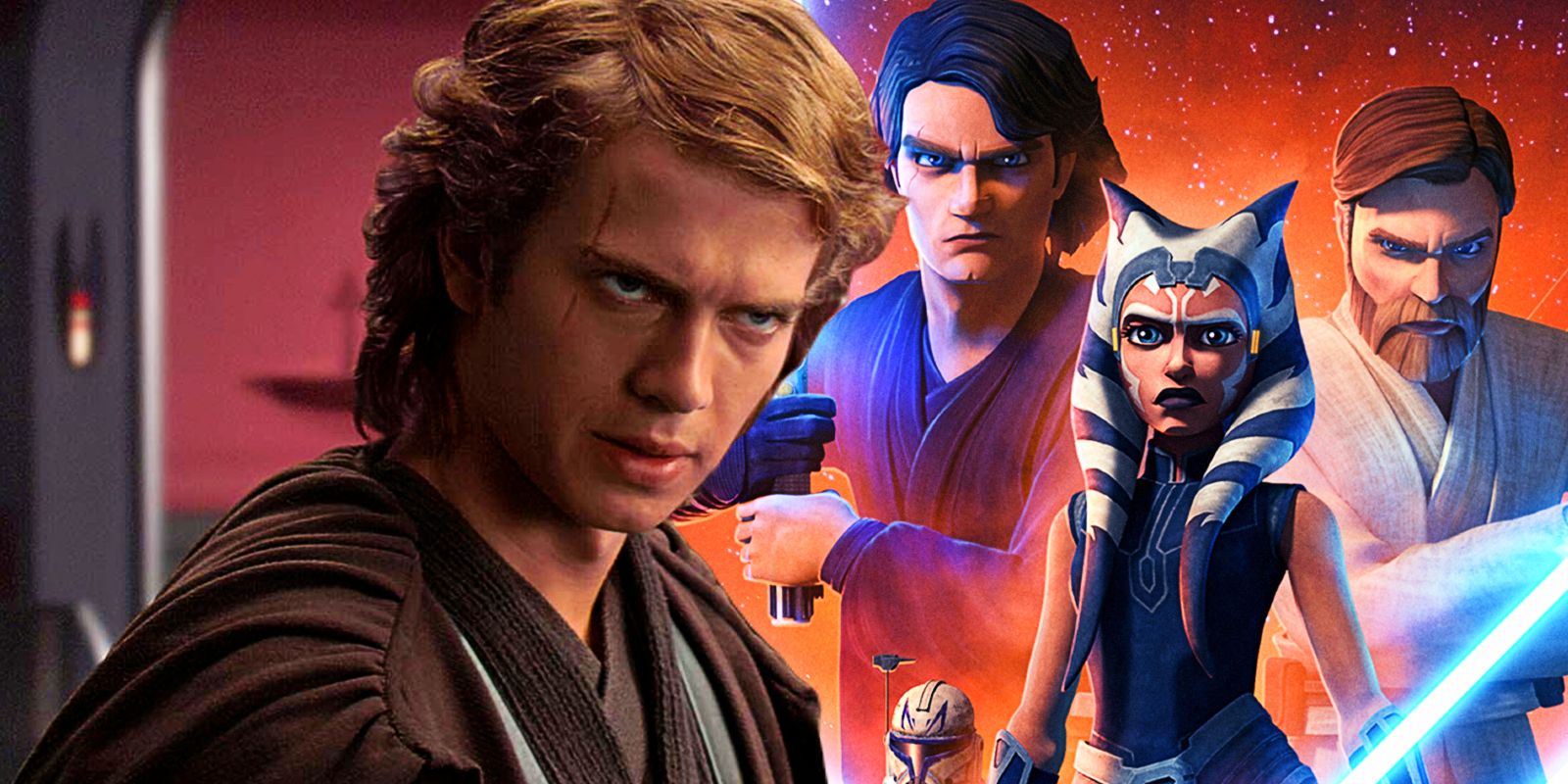 El actor de voz de Anakin reacciona a Hayden Christensen viendo Clone Wars