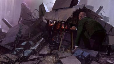 El arte conceptual de Doctor Strange 2 muestra al Profesor X en la mente de la Bruja Escarlata