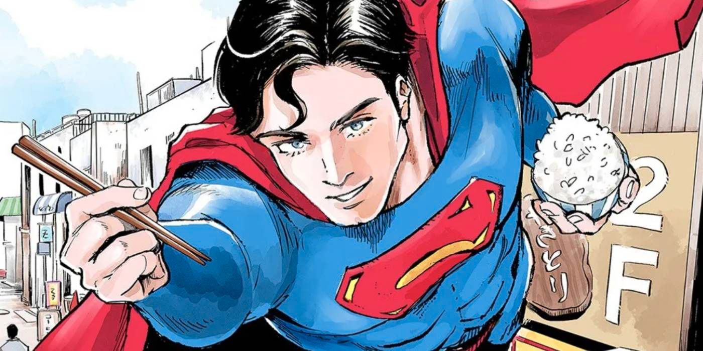 El manga de Superman centrado en la comida terminará con la aparición de Batman como invitado