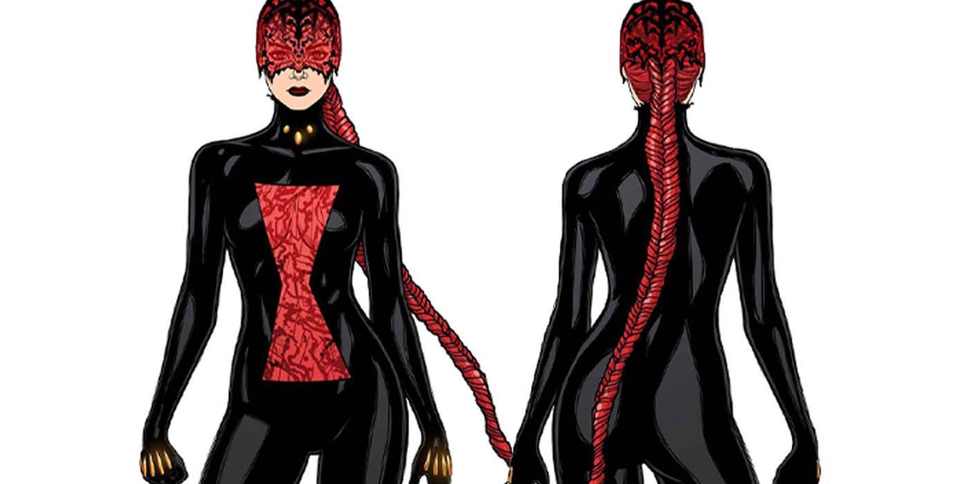 El nuevo disfraz Hellfire de Black Widow le da al héroe un aspecto radicalmente diferente