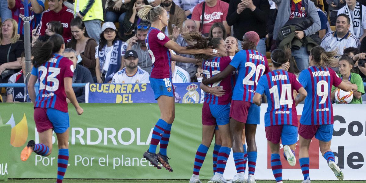 El once del Barça en la final ante el Sporting