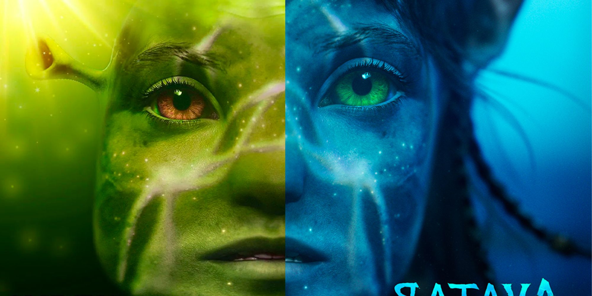 El póster de Avatar 2 es la manera perfecta de imaginar el Shrek de acción en vivo