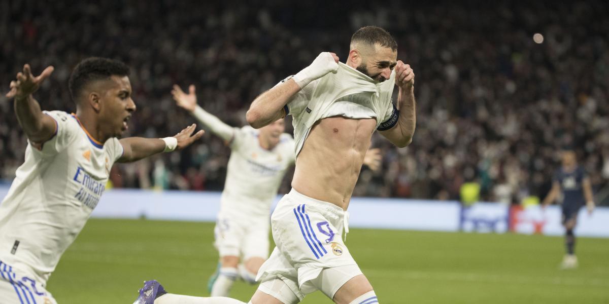 El primer gol de Benzema en Stamford Bridge, elegido el mejor de la Champions